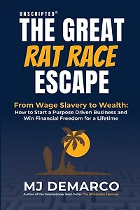 Unscripted - The Great Rat-Race Escape: From Wage Slavery to Wealth: How Start a Purpose Driven Business and Win Financial Freedom for Lifetime