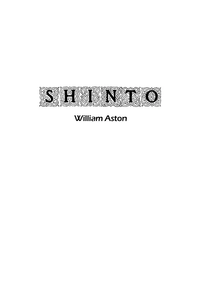Shinto: The Ancient Religion of Japan