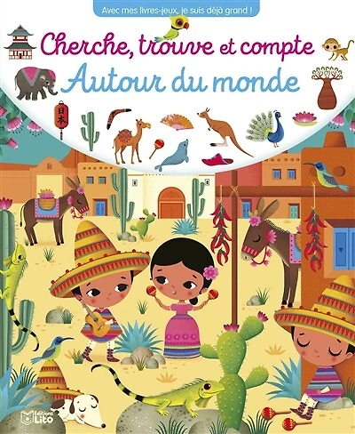 Autour du monde: cherche, trouve et compte