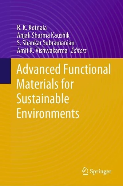 Advanced Functional Materials for Sustainable Environments