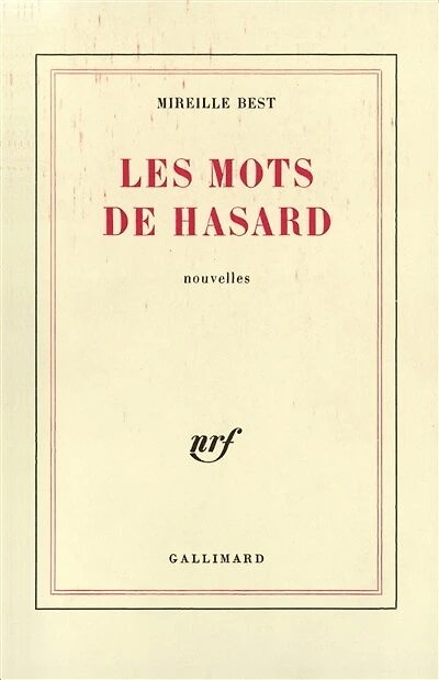 Les Mots de hasard