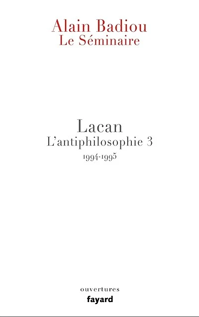 Lacan: 1994-1995