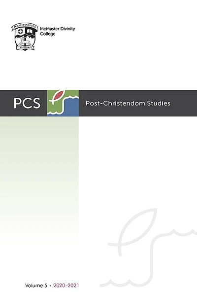 Post-Christendom Studies: Volume 5