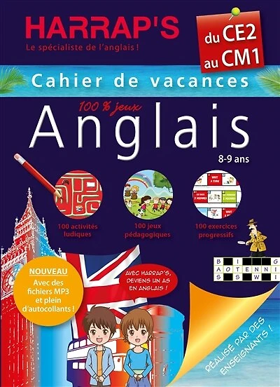 CAH.VAC.ANGLAIS CE2 CM1