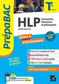 HLP, humanités, littérature et philosophie spécialité, terminale générale: nouveau bac