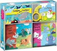Mon coffret naissance: 4 livres d'éveil pour bébé
