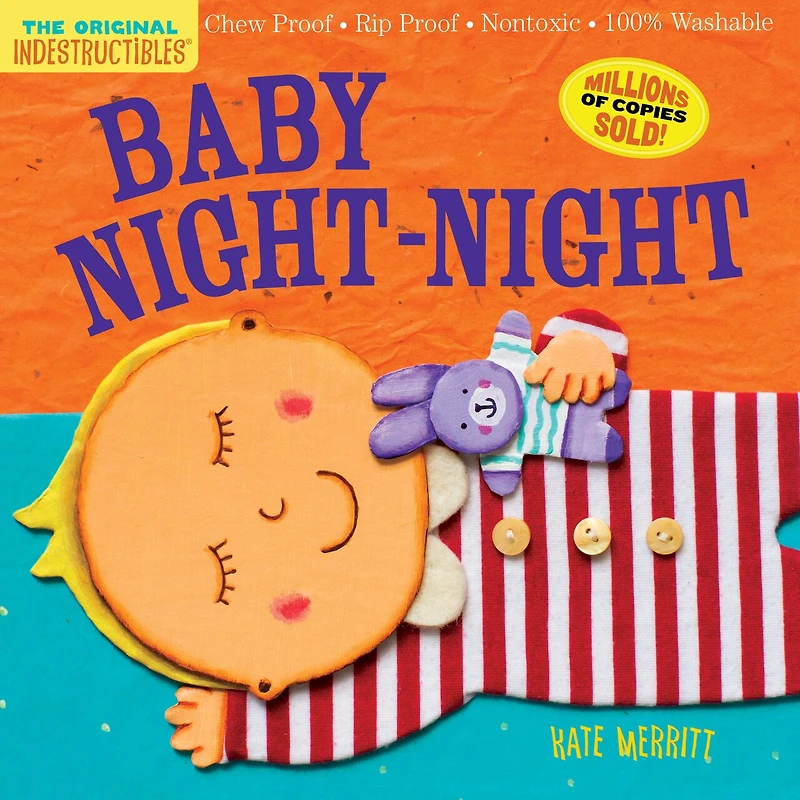 Indestructibles: Baby Night-Night: Chew Proof · Rip Proof · Nontoxic · 100% Washable (book For Babies, Newborn Books, Safe To Chew)
