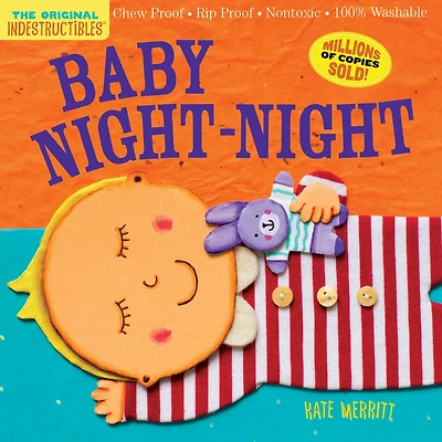 Indestructibles: Baby Night-Night: Chew Proof · Rip Proof · Nontoxic · 100% Washable (book For Babies, Newborn Books, Safe To Chew)
