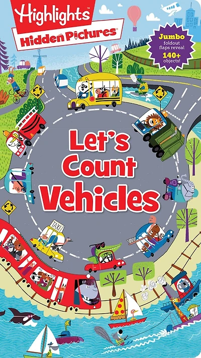Hidden Pictures® Let's Count Vehicles