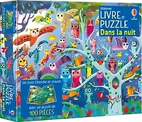 Dans la nuit : Coffret Livre et puzzle : Dès 5 ans: Coffret Livre et puzzle