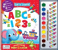 PRESCHOOL ABC / 123 DELUXE POSTER PAINT & COLOR: PRESCHOOL ABC/123