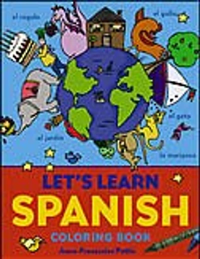 Let's Learn Spanish Coloring Book