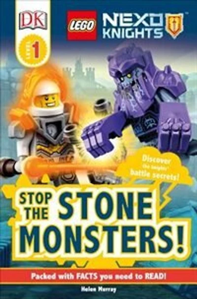 Dk Readers L1: Lego Nexo Knights Stop The Stone Monsters!
