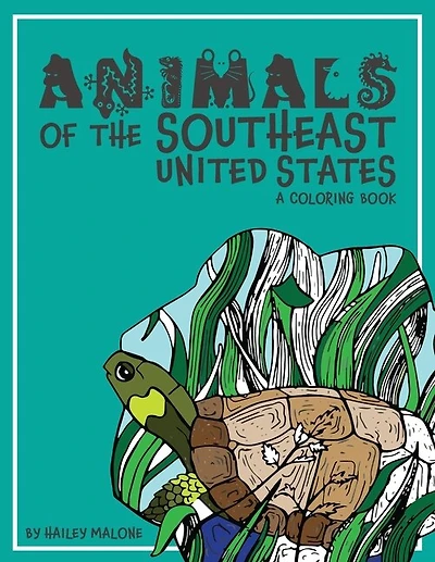 Animals of the Southeast United States:: A Coloring Book