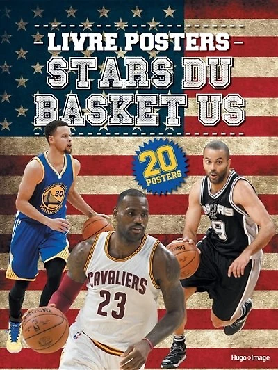 Stars du basket US: livre posters