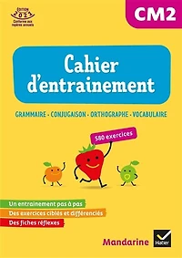 Cahier d'entraînement CM2: grammaire, conjugaison, orthographe, vocabulaire