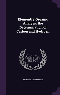 Elementry Organic Analysis the Determination of Carbon and Hydrgen