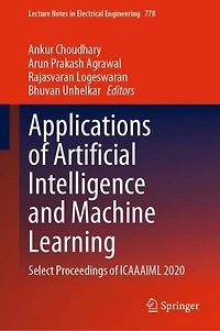 Applications of Artificial Intelligence and Machine Learning: Select Proceedings ICAAAIML