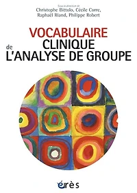 Vocabulaire clinique de l'analyse groupe