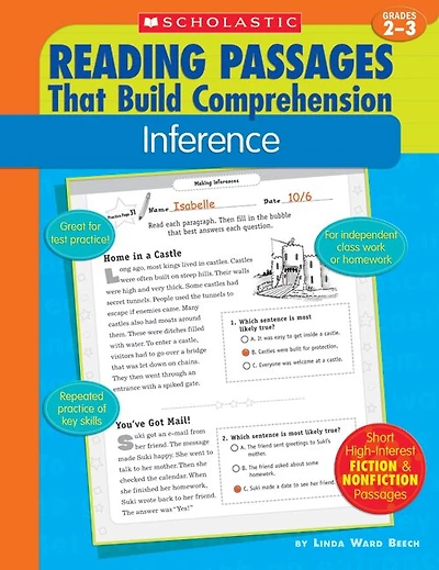 Reading Passages That Build Comprehension: Inference Grades 2-3