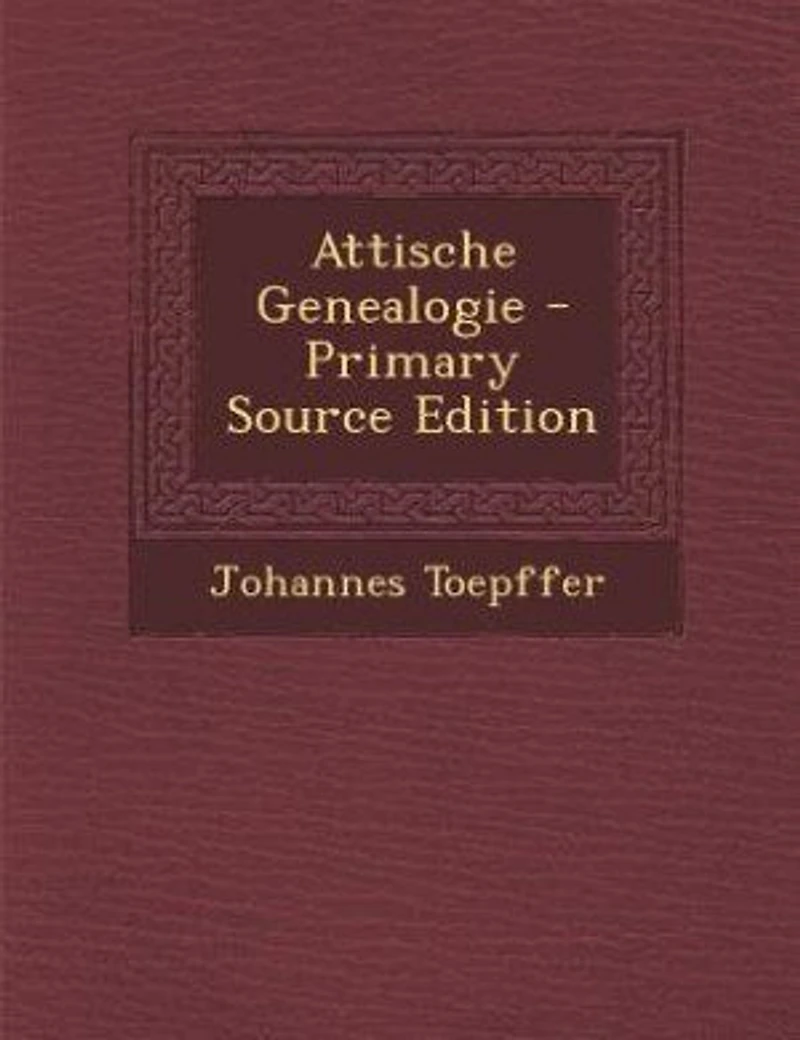 Attische Genealogie