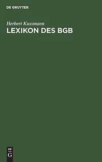 Lexikon des BGB