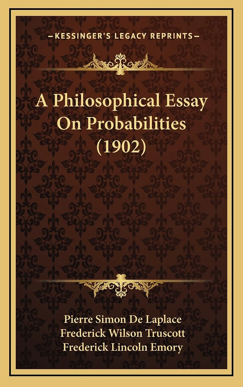 A Philosophical Essay on Probabilities (1902)