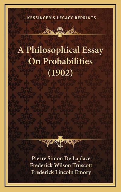 A Philosophical Essay on Probabilities (1902)