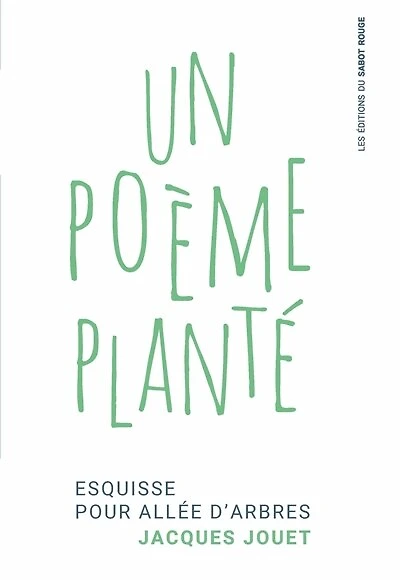 Un poème planté: esquisse pour allée d'arbres