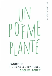 Un poème planté: esquisse pour allée d'arbres
