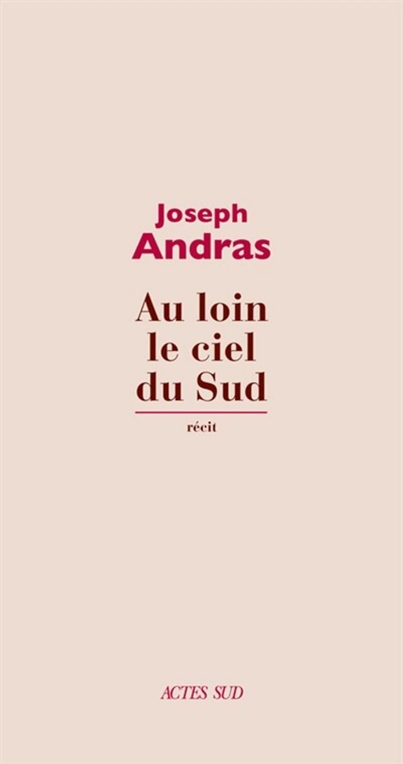 Au loin le ciel du sud: récit