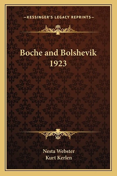 Boche and Bolshevik 1923