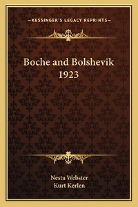 Boche and Bolshevik 1923