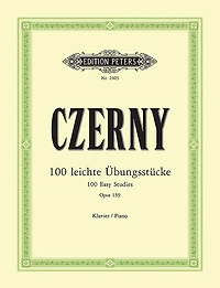 100 Easy Studies Op. 139 For Piano