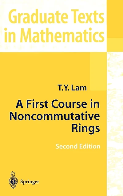 A First Course Noncommutative Rings