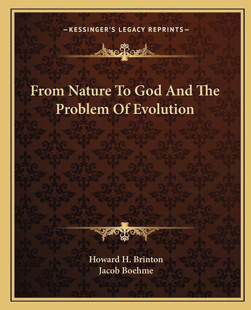From Nature To God And The Problem Of Evolution
