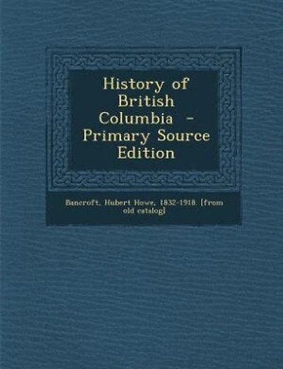 History of British Columbia