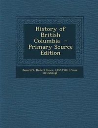 History of British Columbia