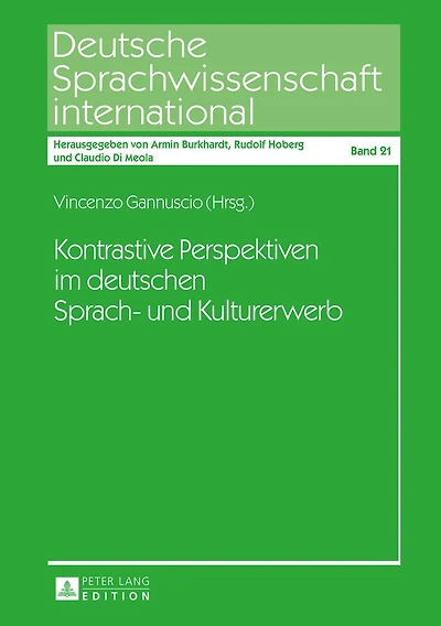 Kontrastive Perspektiven im deutschen Sprach- und Kulturerwerb
