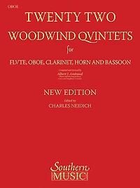 22 Woodwind Quintets - New Edition: Oboe Part