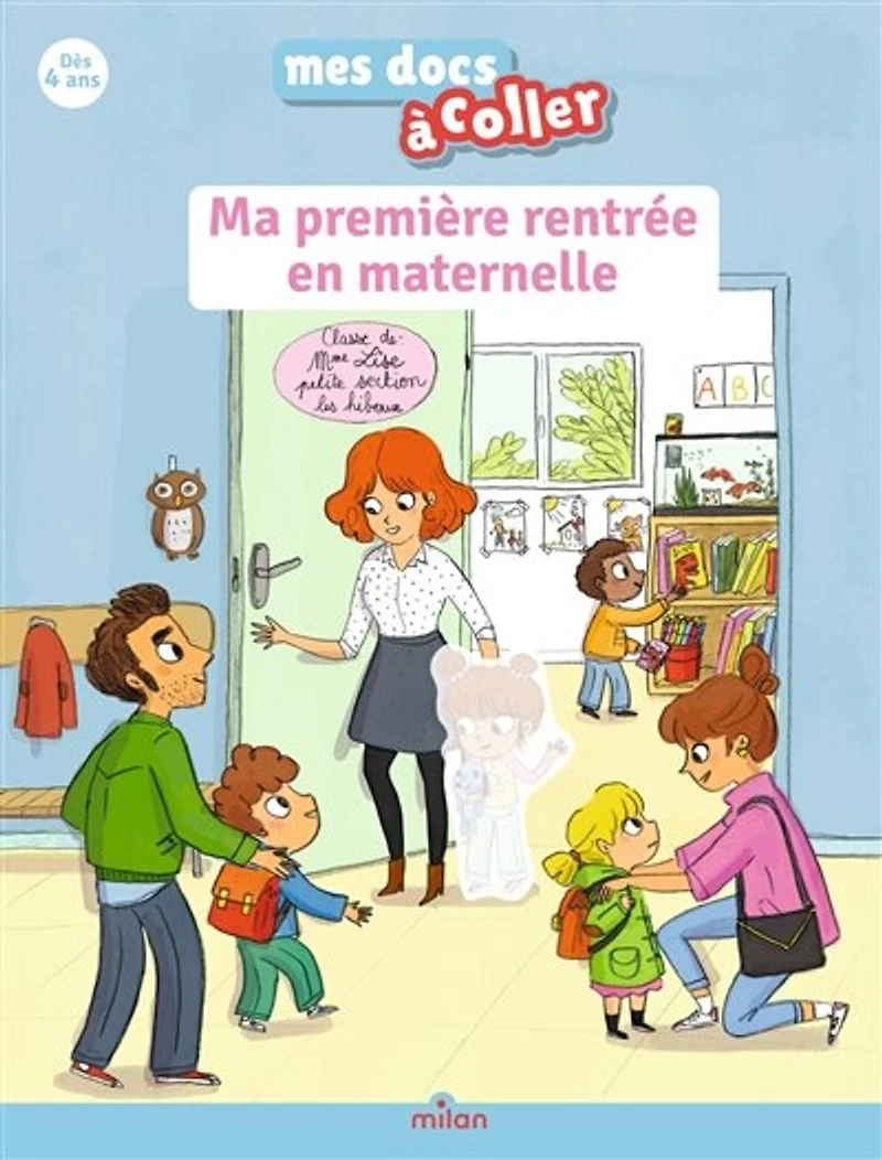Ma première rentrée en maternelle: autocollants
