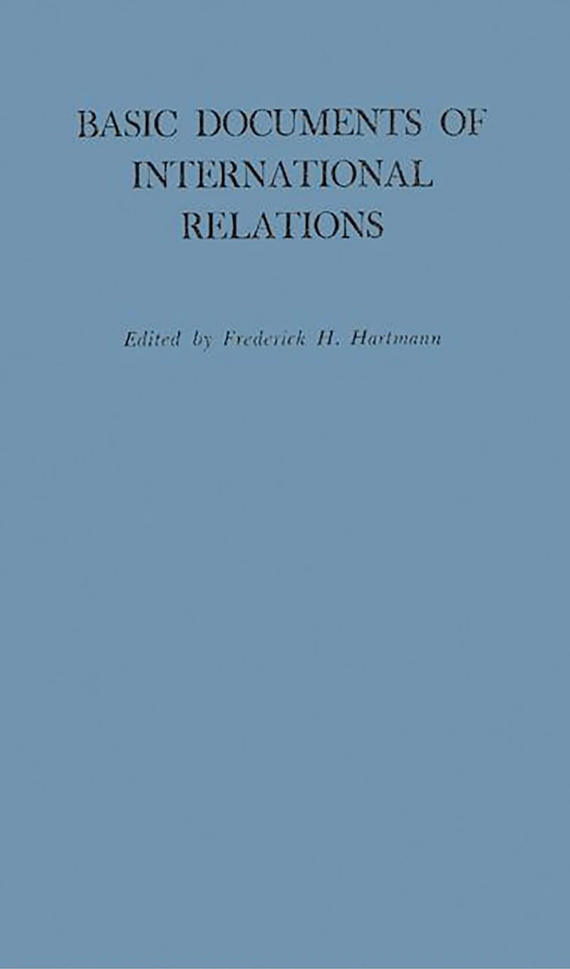 Basic Documents Of International Relations