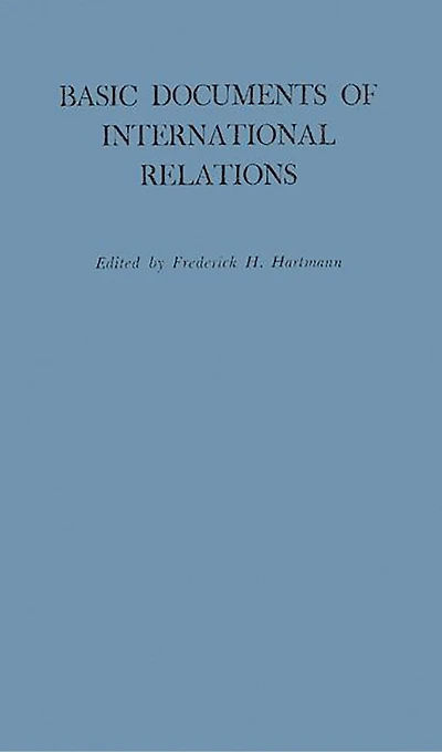 Basic Documents Of International Relations