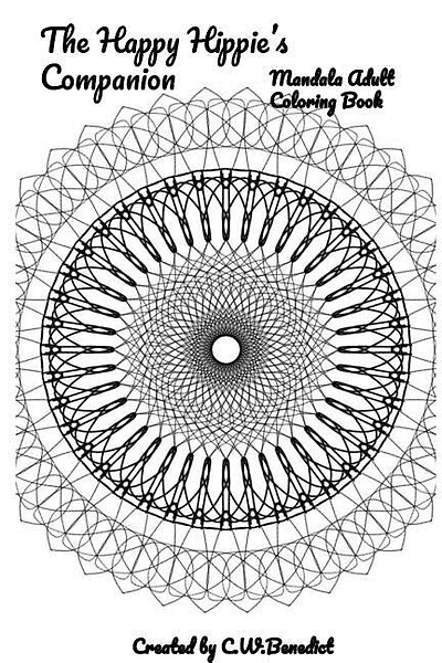 The Happy Hippie's Companion: Mandala Adult Coloring Book