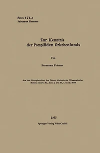 Zur Kenntnis der Pompiliden Griechenlands