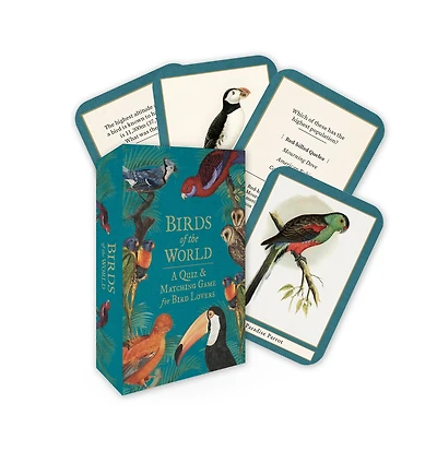Birds of the World: A Matching and trivia game for bird lovers