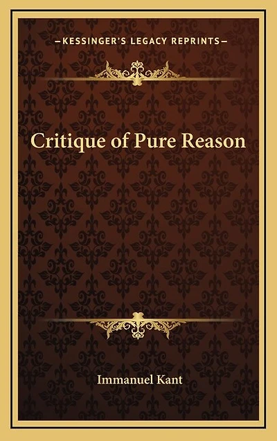 Critique of Pure Reason