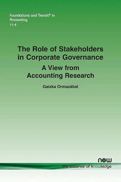The Role of Stakeholders in Corporate Governance: A View from Accounting Research