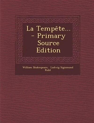 La Tempête...