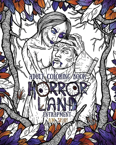 Adult Coloring Book Horror Land: Entrapment (Book 4)